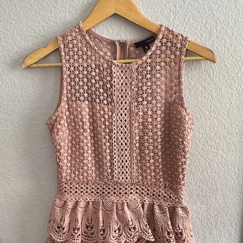 AQUA: PINK KID'S DRESS